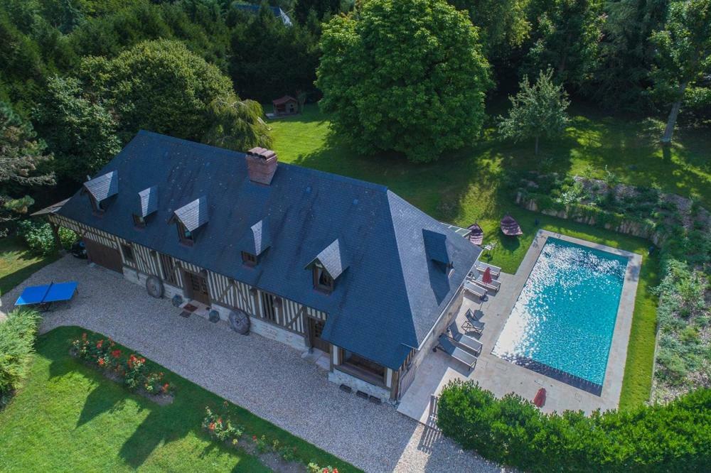 Maison Normande de Caractère A Colombages Saint-Hymer Esterno foto