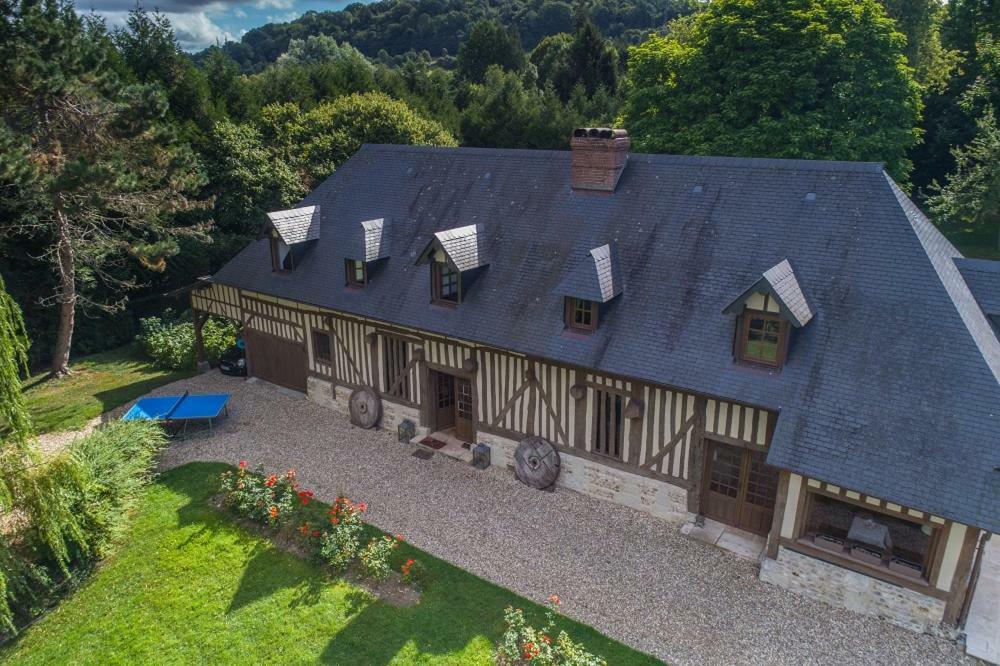 Maison Normande de Caractère A Colombages Saint-Hymer Esterno foto